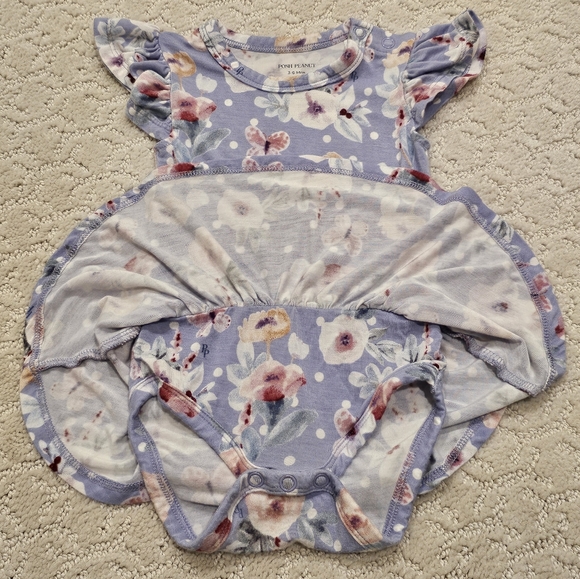 Posh Peanut Samantha Ruffled Cap-Sleeve Twirl Dress - Picture 6 of 6